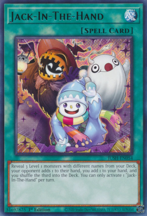 Jack-in-the-Hand - JUSH-EN054 - Rare 1st Edition