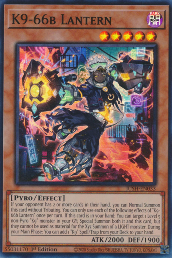 K9-66B Lantern - JUSH-EN033 - Super Rare 1st Edition