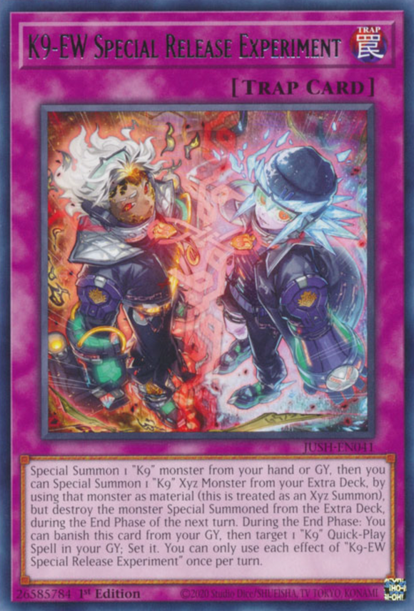 K9-EW Special Release Experiment - JUSH-EN041 - Rare 1st Edition