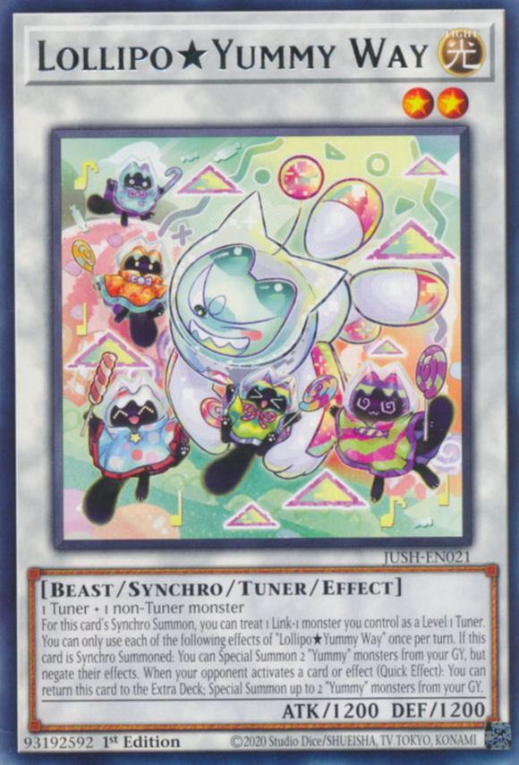 Lollipo Yummy Way - JUSH-EN021 - Rare 1st Edition