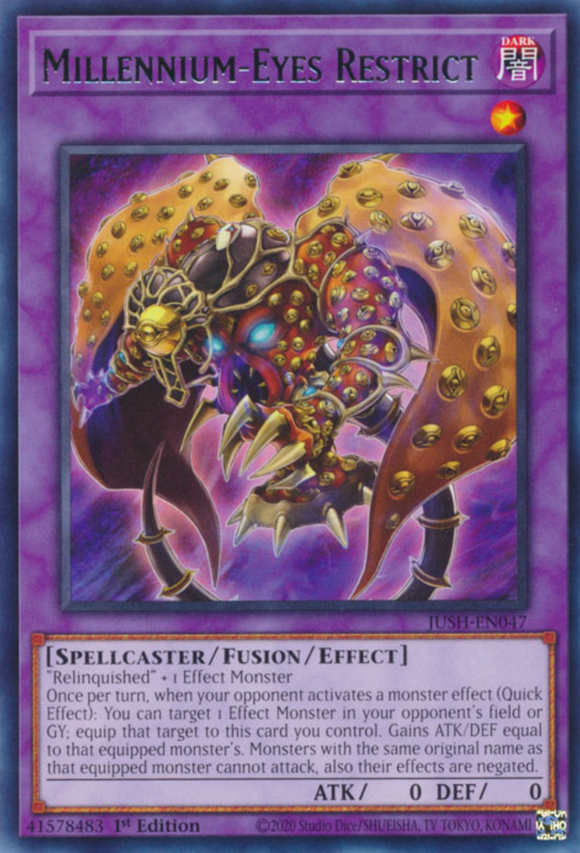 Millennium-Eyes Restrict - JUSH-EN047 - Rare 1st Edition