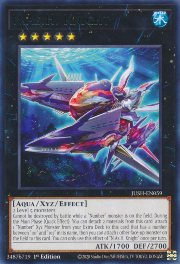N.as.H. Knight - JUSH-EN059 - Rare 1st Edition