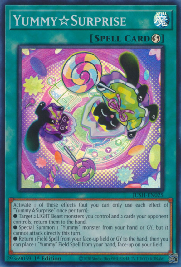 Yummy Surprise - JUSH-EN025 - Super Rare 1st Edition