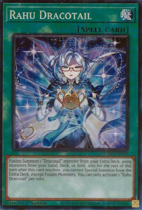 Rahu Dracotail - JUSH-EN009 - Collector's Rare 1st Edition