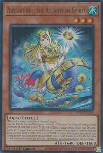 Abyssrhine, the Atlantean Spirit - MP25-EN244 - Ultra Rare 1st Edition