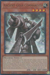 Ancient Gear Commander - MP25-EN179 - Ultra Rare 1st Edition
