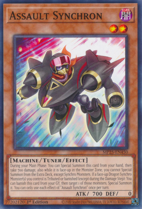 Assault Synchron - MP25-EN450 - Common 1st Edition