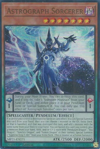 Astrograph Sorcerer - MP25-EN271 - Ultra Rare 1st Edition