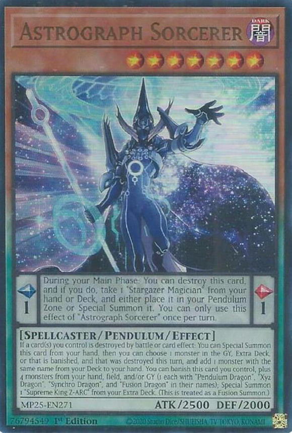 Astrograph Sorcerer - MP25-EN271 - Ultra Rare 1st Edition