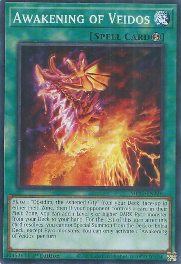 Awakening of Veidos - MP25-EN336 - Common 1st Edition