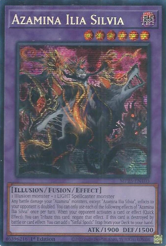 Azamina Ilia Silvia - MP25-EN103 - Prismatic Secret Rare 1st Edition (PRE-ORDER) (DELAYED)