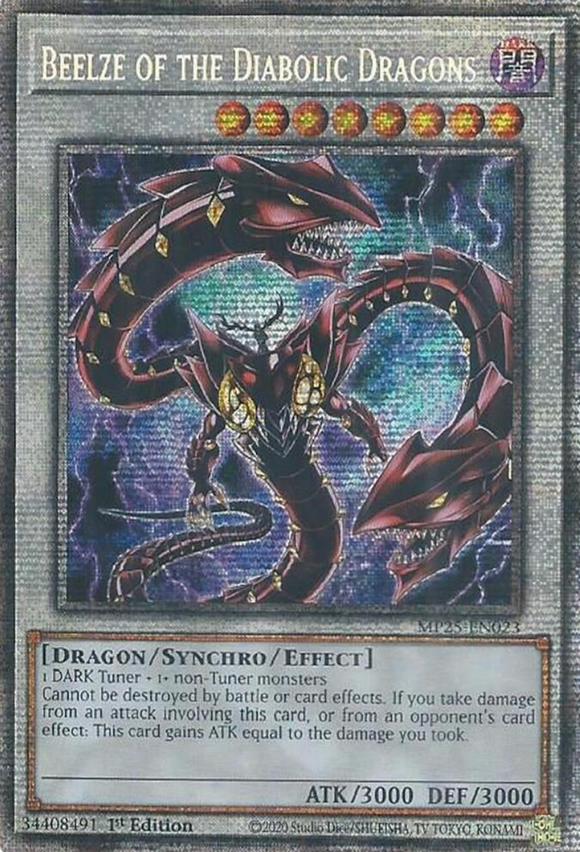 Beelze of the Diabolic Dragons - MP25-EN023 - Starlight Rare 1st Edition (PRE-ORDER) (DELAYED)