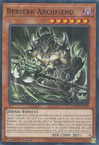 Berserk Archfiend - MP25-EN309 - Common 1st Edition