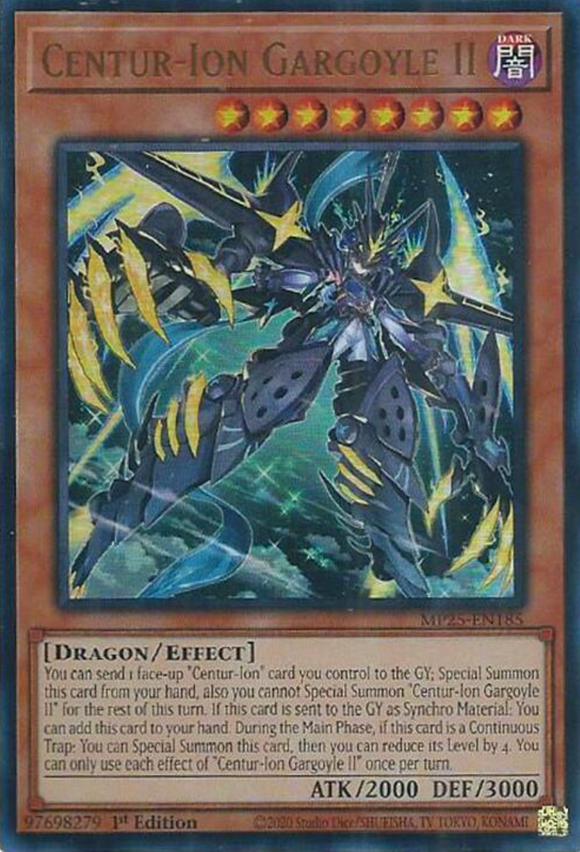 Centur-Ion Gargoyle II - MP25-EN185 - Ultra Rare 1st Edition