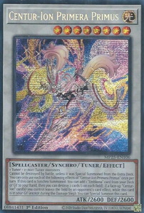 Centur-Ion Primera Primus - MP25-EN106 - Prismatic Secret Rare 1st Edition