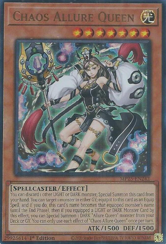 Chaos Allure Queen - MP25-EN242 - Ultra Rare 1st Edition