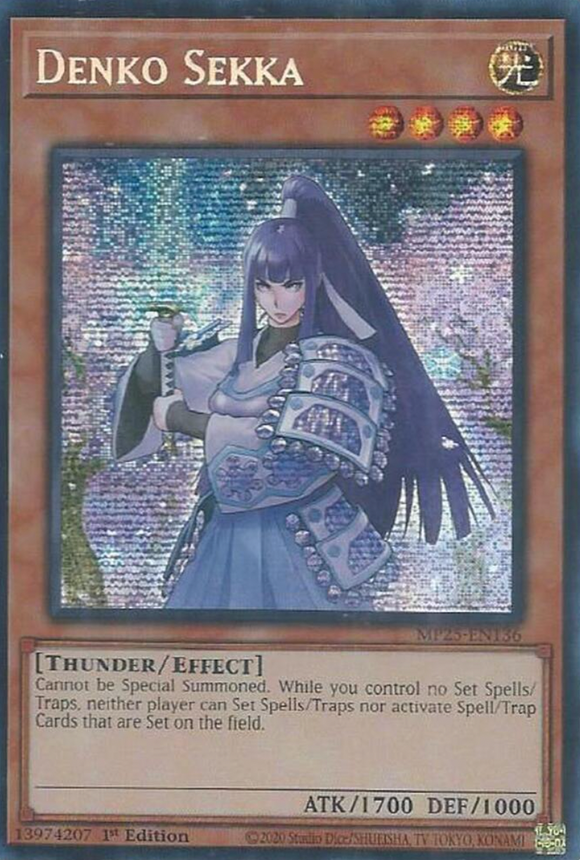 Denko Sekka - MP25-EN136 - Prismatic Secret Rare 1st Edition (PRE-ORDER) (DELAYED)