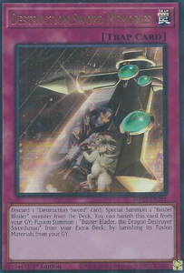 Destruction Sword Memories - MP25-EN281 - Ultra Rare 1st Edition