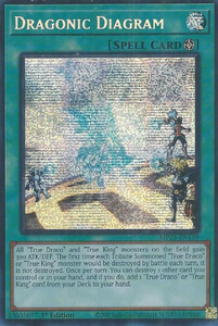 Dragonic Diagram - MP25-EN139 - Prismatic Secret Rare 1st Edition