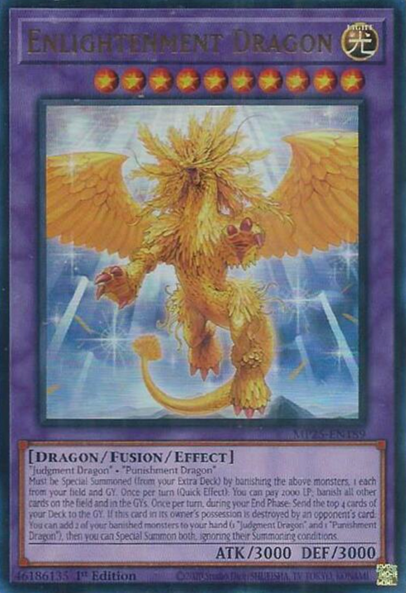 Enlightenment Dragon - MP25-EN189 - Ultra Rare 1st Edition