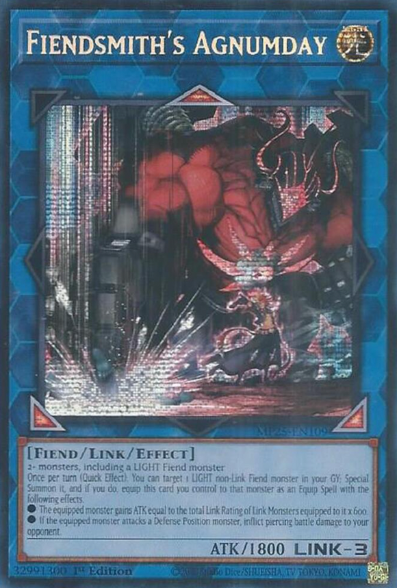 Fiendsmith’s Agnumday - MP25-EN109 - Prismatic Secret Rare 1st Edition (PRE-ORDER) (DELAYED)