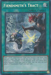 Fiendsmith’s Tract - MP25-EN093 - Prismatic Secret Rare 1st Edition (PRE-ORDER) (DELAYED)