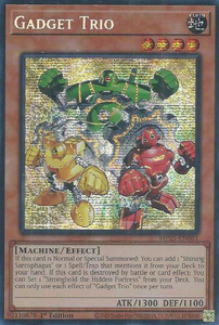 Gadget Trio - MP25-EN061 - Prismatic Secret Rare 1st Edition