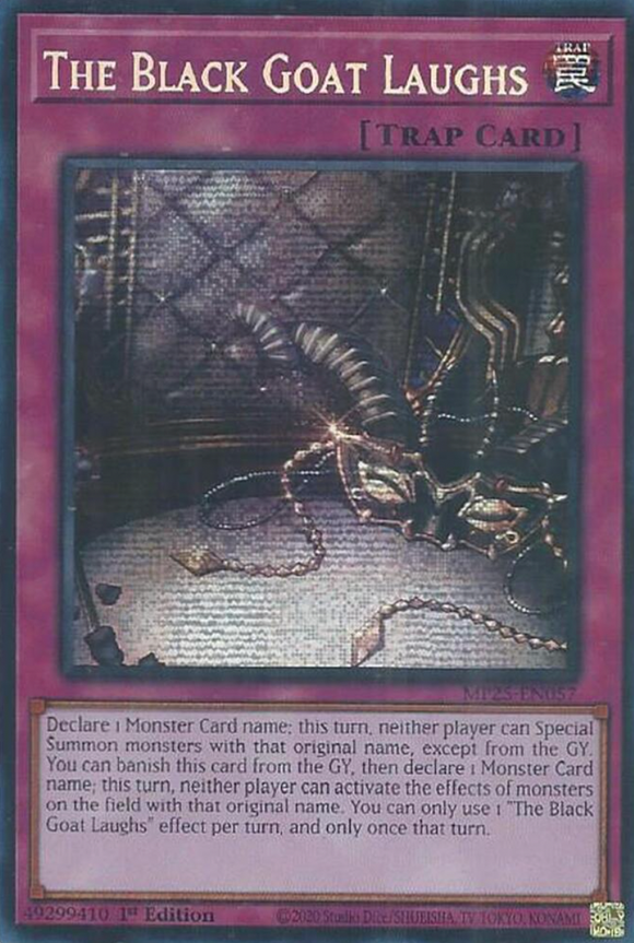 The Black Goat Laughs - MP25-EN057 - Prismatic Secret Rare 1st Edition (PRE-ORDER) (DELAYED)