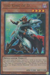 The King of D. - MP25-EN267 - Ultra Rare 1st Edition