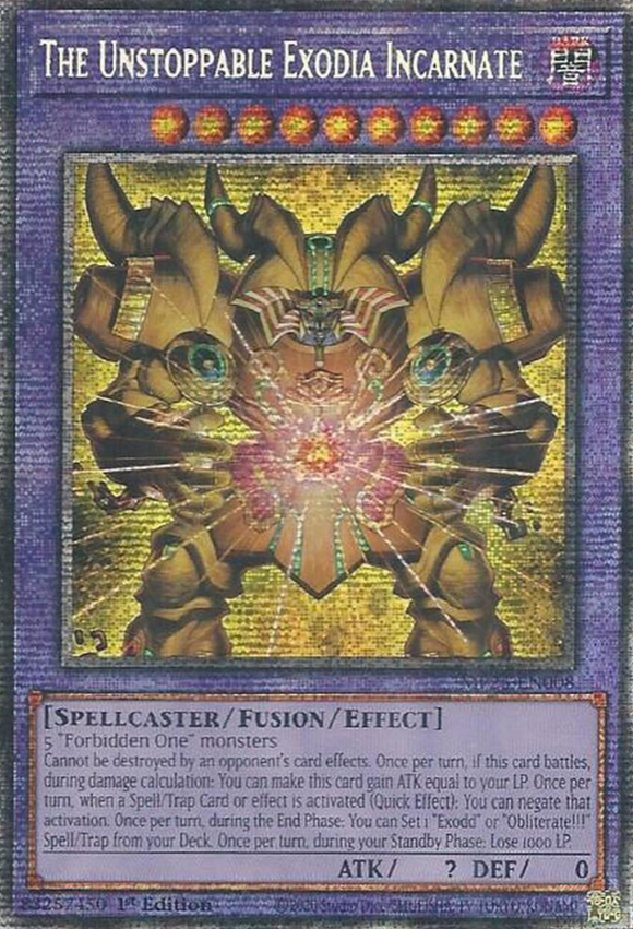 The Unstoppable Exodia Incarnate - MP25-EN008 - Starlight Rare 1st Edition (PRE-ORDER) (DELAYED)
