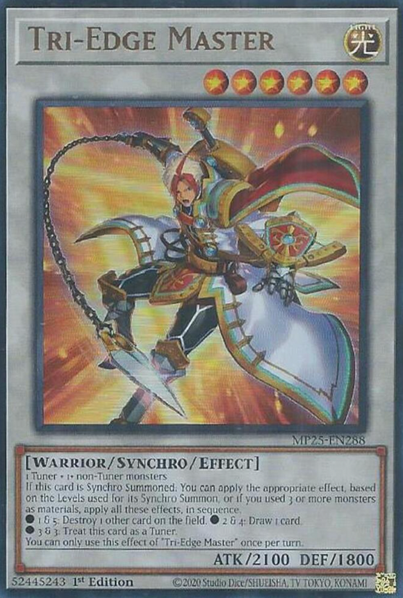 Tri-Edge Master - MP25-EN288 - Ultra Rare 1st Edition