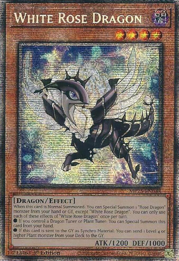 White Rose Dragon - MP25-EN038 - Starlight Rare 1st Edition (PRE-ORDER) (DELAYED)