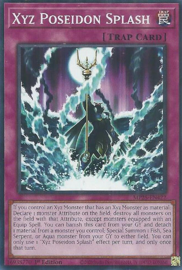 Xyz Poseidon Splash - MP25-EN422 - Common 1st Edition