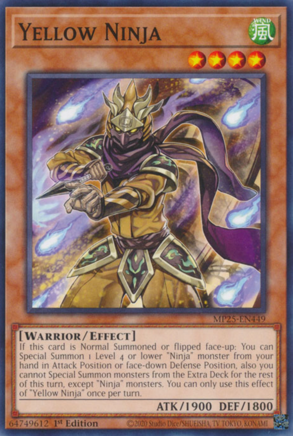 Yellow Ninja - MP25-EN449 - Common 1st Edition
