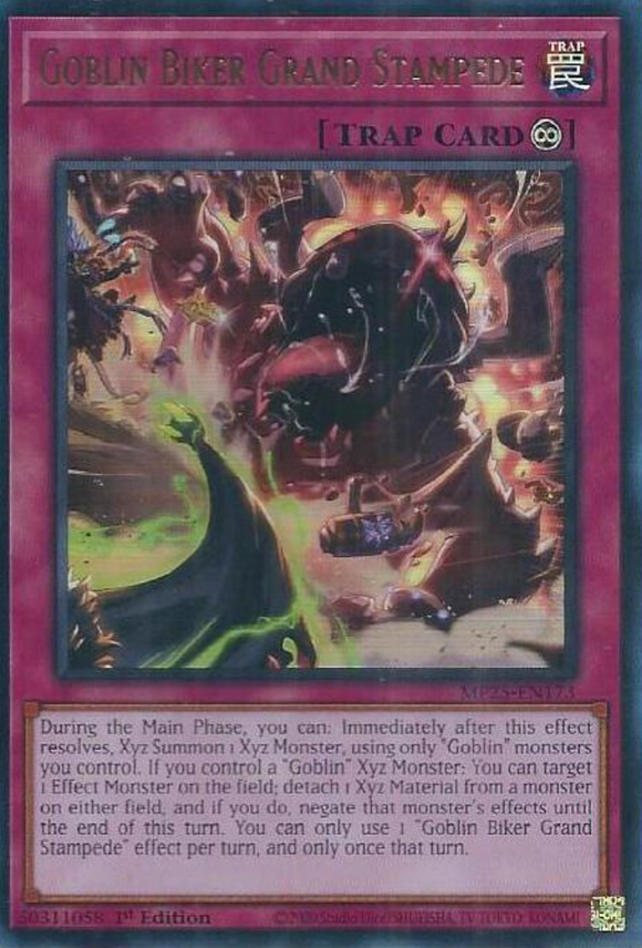 Goblin Biker Grand Stampede - MP25-EN173 - Ultra Rare 1st Edition