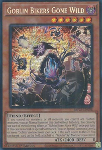 Goblin Bikers Gone Wild - MP25-EN098 - Prismatic Secret Rare 1st Edition