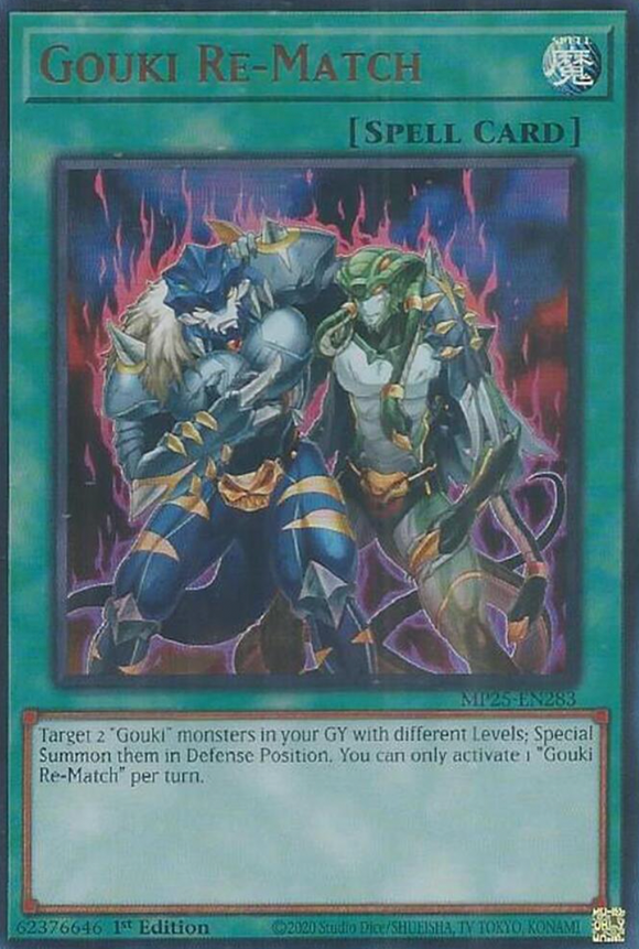 Gouki Re-Match - MP25-EN283 - Ultra Rare 1st Edition