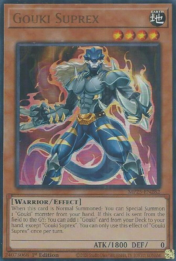 Gouki Suprex - MP25-EN282 - Ultra Rare 1st Edition