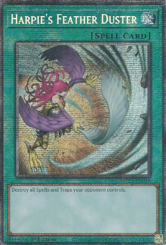 Harpie’s Feather Duster (Alt. Art) - MP25-EN016 - Starlight Rare 1st Edition (PRE-ORDER) (DELAYED)