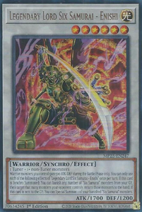 Legendary Lord Six Samurai – Enishi - MP25-EN247 - Ultra Rare 1st Edition