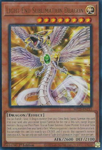 Light End Sublimation Dragon - MP25-EN211 - Ultra Rare 1st Edition