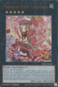 Madolche Queen Tiarafraise - MP25-EN222 - Ultra Rare 1st Edition