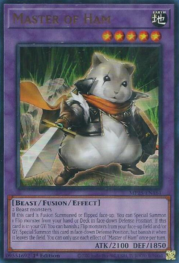 Master of Ham - MP25-EN161 - Ultra Rare 1st Edition