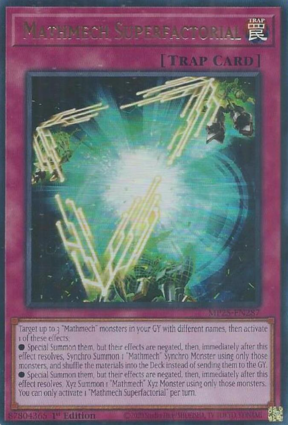 Mathmech Superfactorial - MP25-EN287 - Ultra Rare 1st Edition