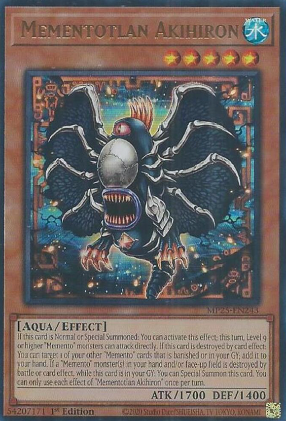 Mementotlan Akihiron - MP25-EN243 - Ultra Rare 1st Edition