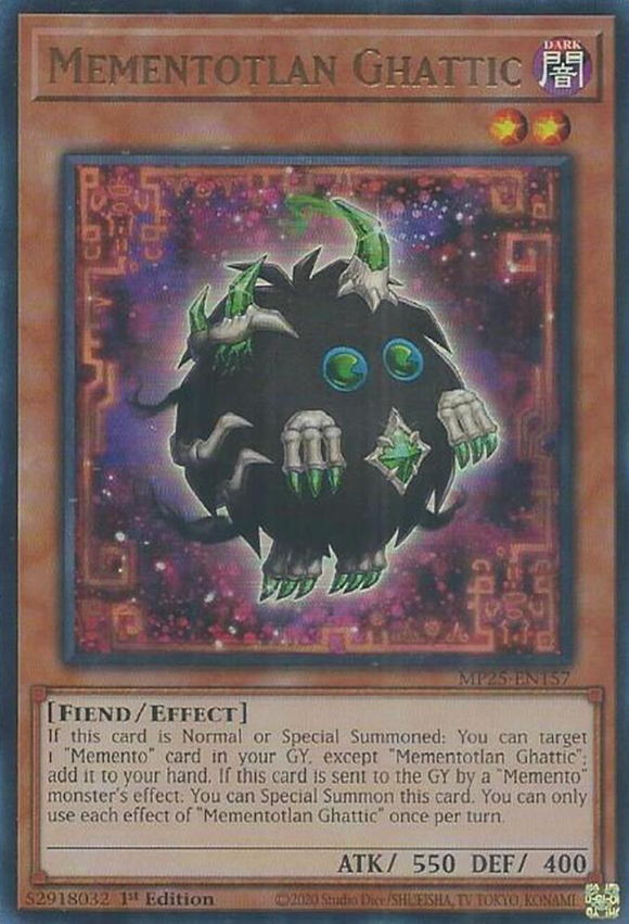 Mementotlan Ghattic - MP25-EN157 - Ultra Rare 1st Edition