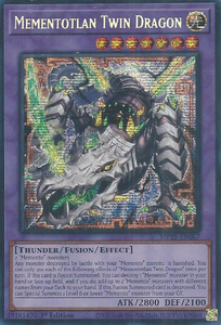 Mementotlan Twin Dragon - MP25-EN067 - Prismatic Secret Rare 1st Edition