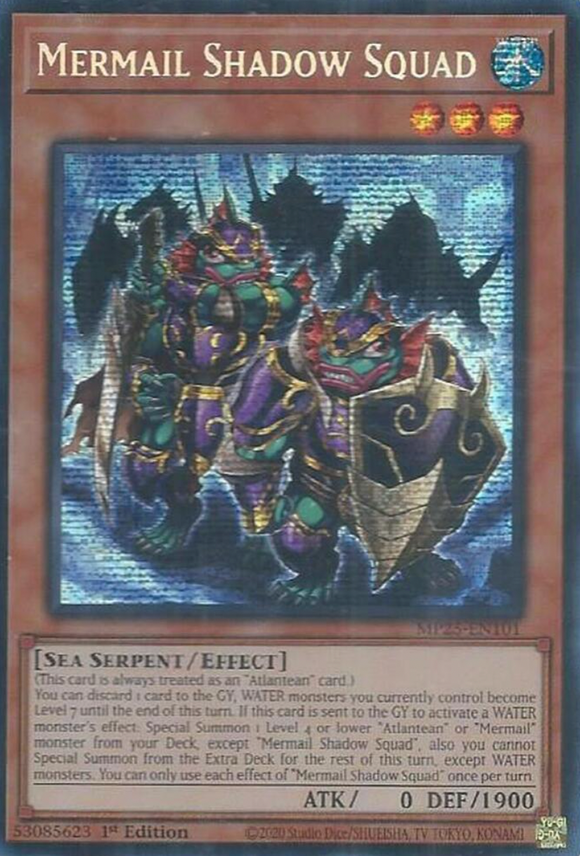 Mermail Shadow Squad - MP25-EN101 - Prismatic Secret Rare 1st Edition (PRE-ORDER) (DELAYED)