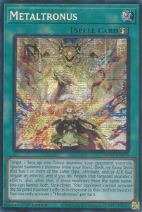 Metaltronus - MP25-EN075 - Prismatic Secret Rare 1st Edition