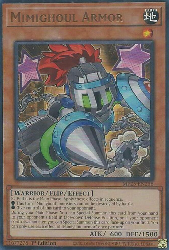 Mimighoul Armor - MP25-EN256 - Ultra Rare 1st Edition